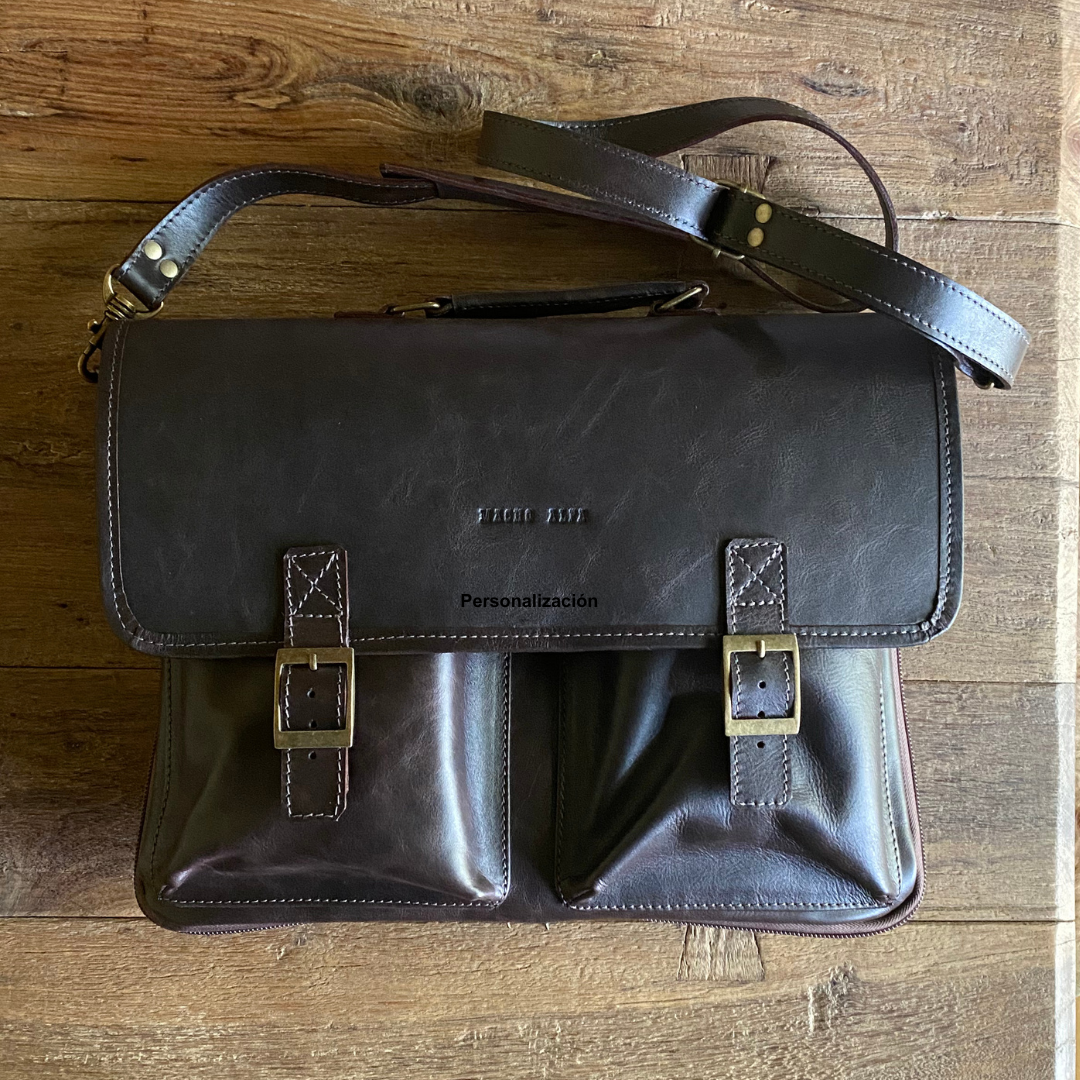 MALETIN DE CUERO EXECUTIVE