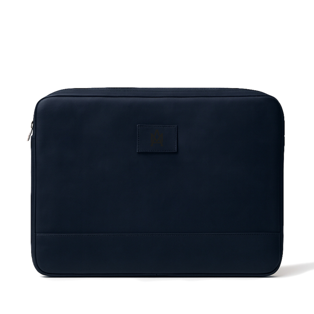 PORTA NOTEBOOK DE CUERO ACOLCHADO