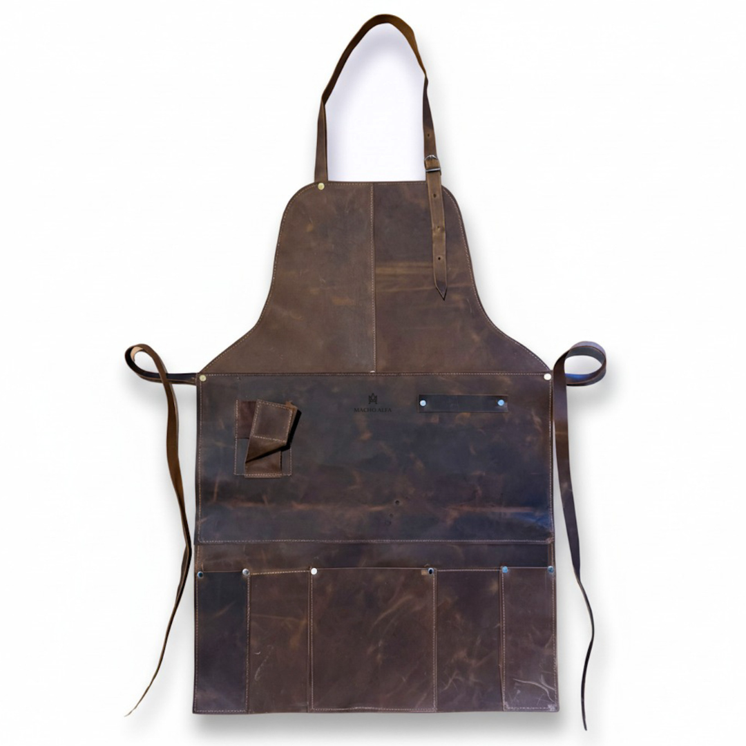 PECHERA ASADOR CUERO