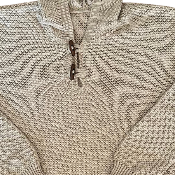 CHALECO DE LANA NATURAL SKYE BONE