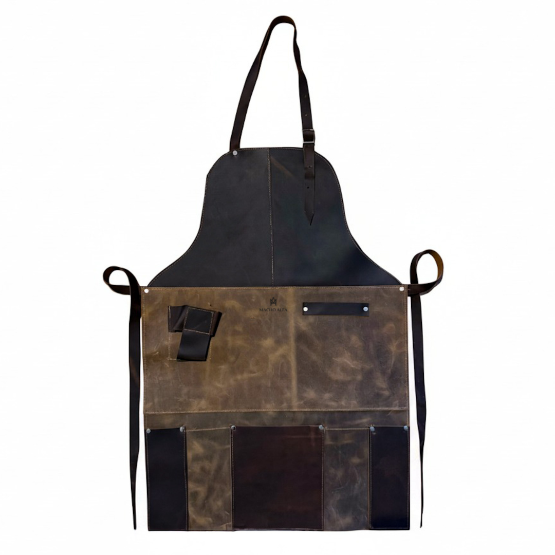 PECHERA ASADOR CUERO