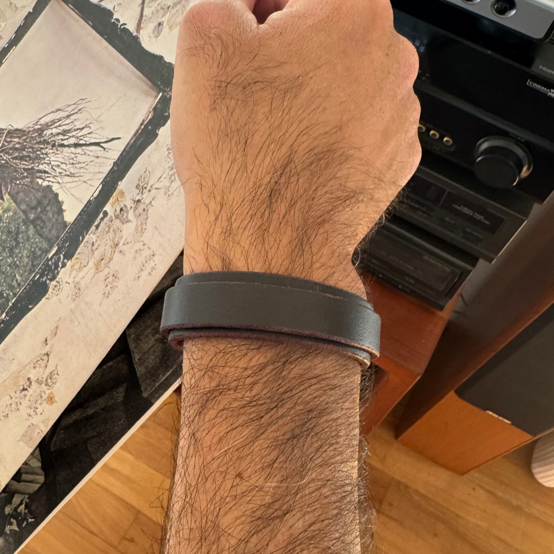 PULSERA DE CUERO HOMBRE NOMAD