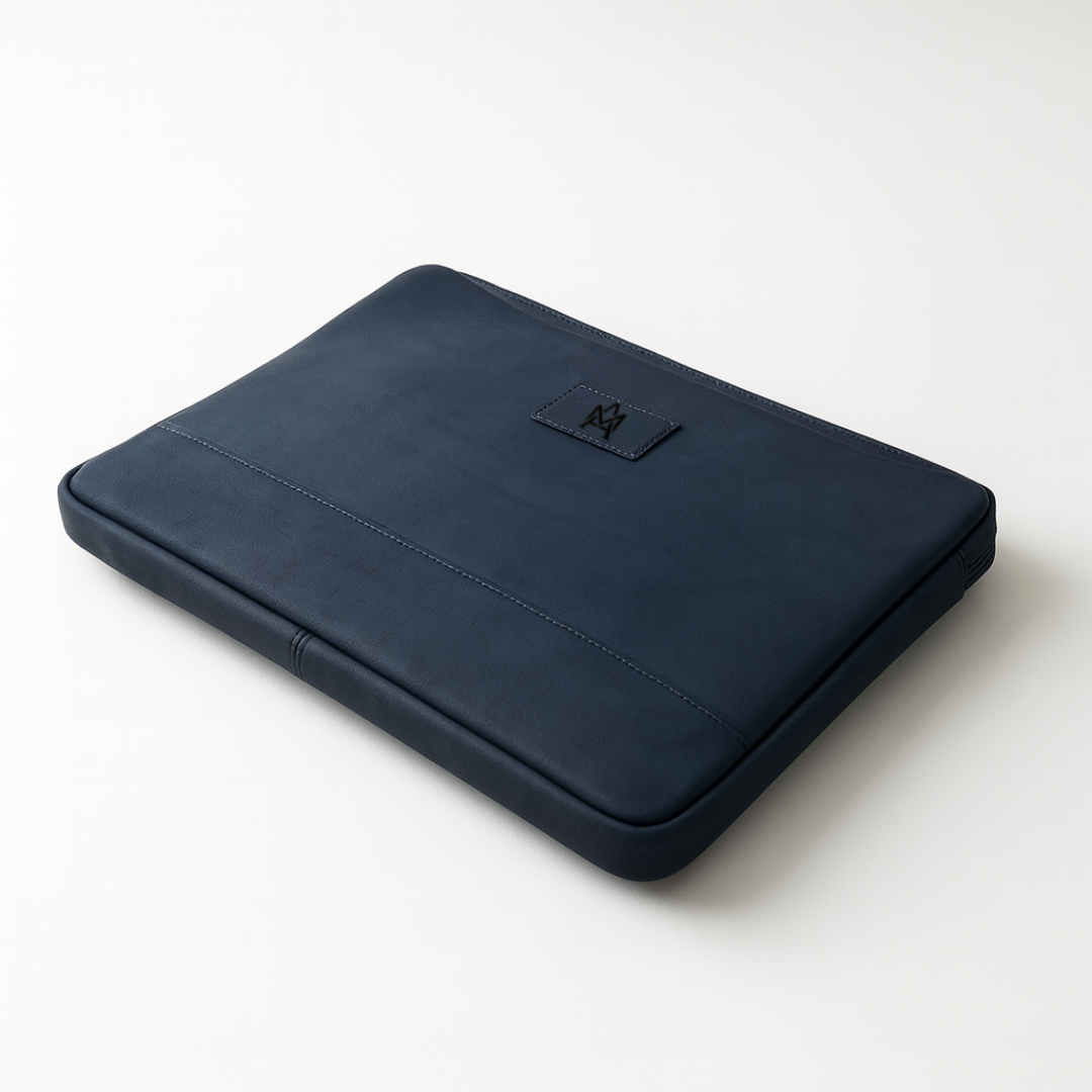 PORTA NOTEBOOK DE CUERO ACOLCHADO