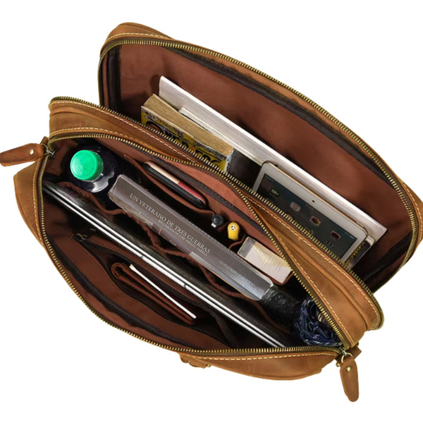 MALETIN DE CUERO ROMA