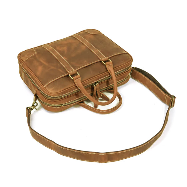 MALETIN DE CUERO ROMA