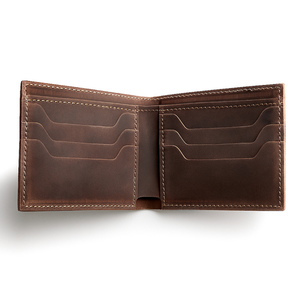 BILLETERA DE CUERO RUSTIC