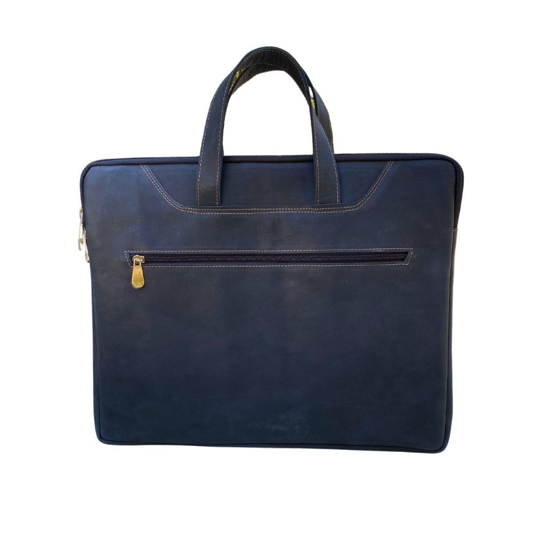 MALETÍN CUERO NEGRO MANHATTAN