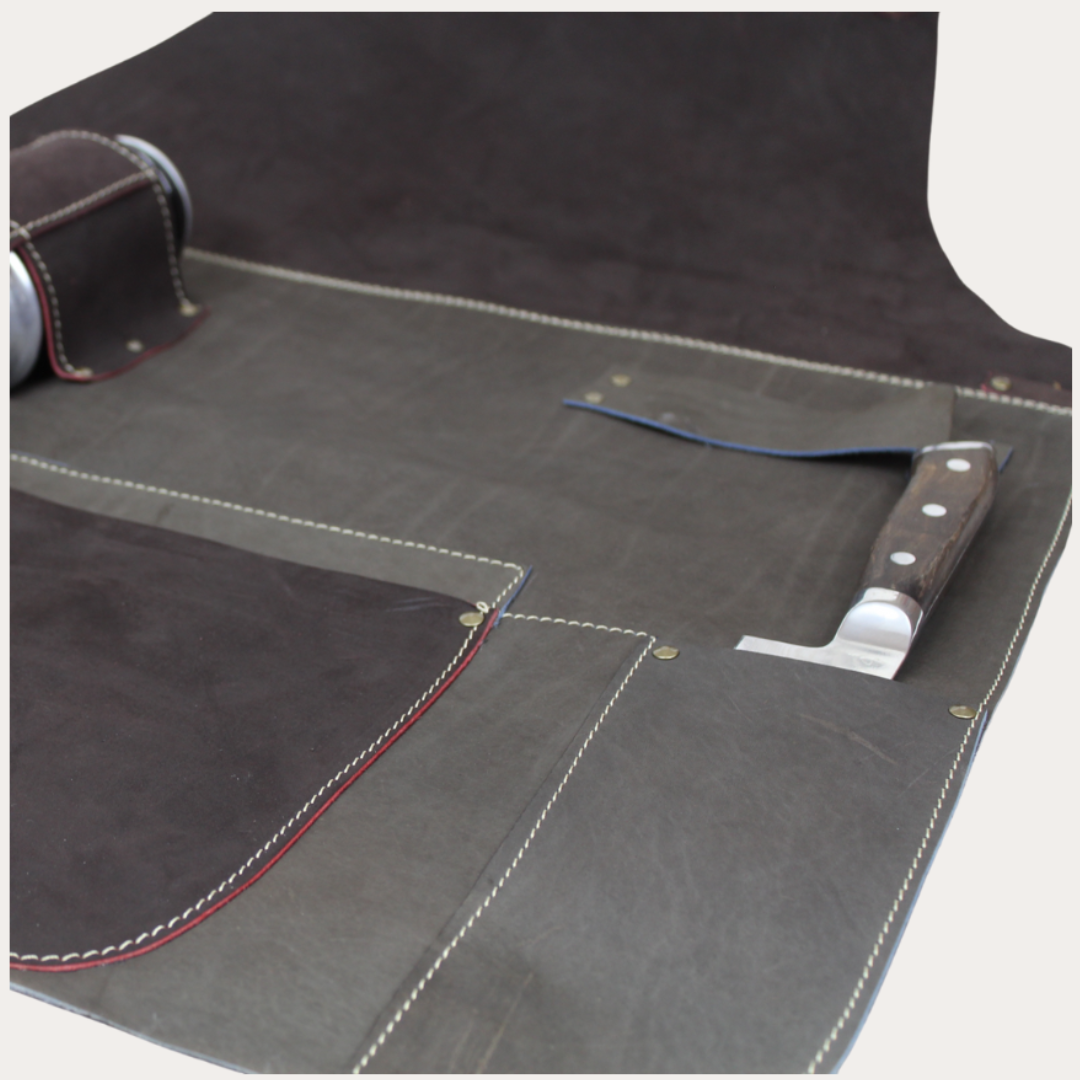 PECHERA ASADOR CUERO