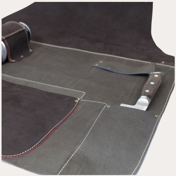 PECHERA ASADOR CUERO