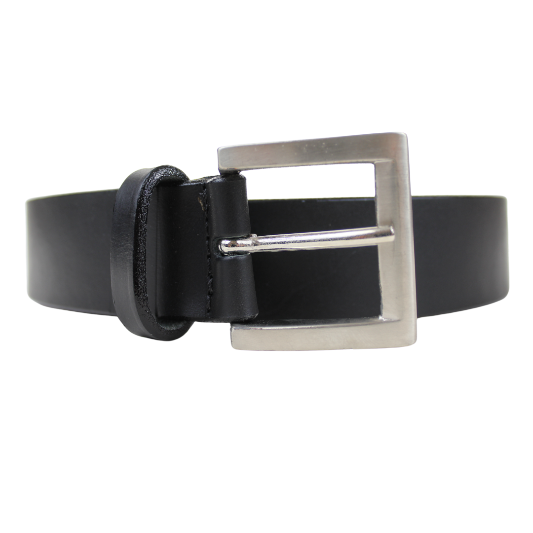 CINTURONES DE CUERO NEGRO SBELT