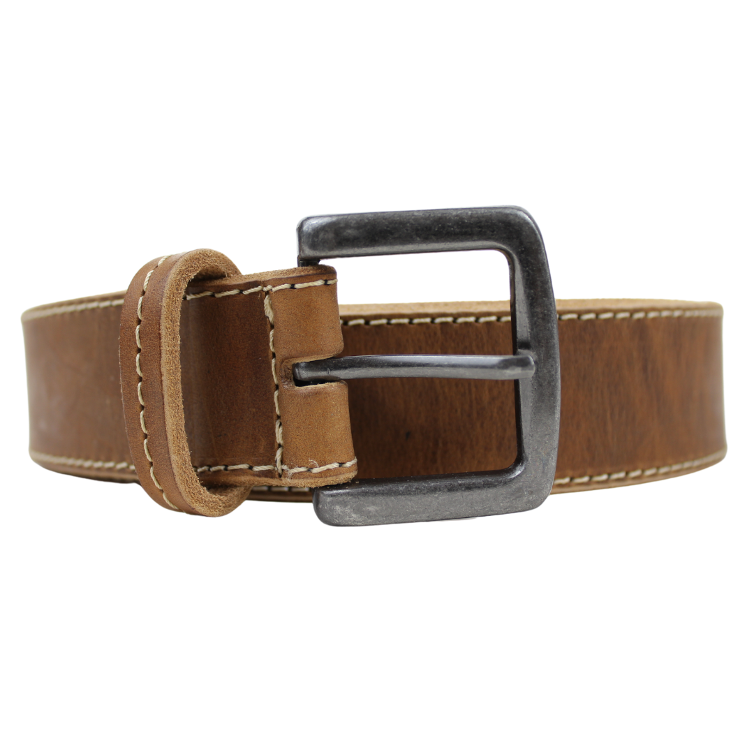 CINTURÓN CUERO CAFÉ SPORT SAND