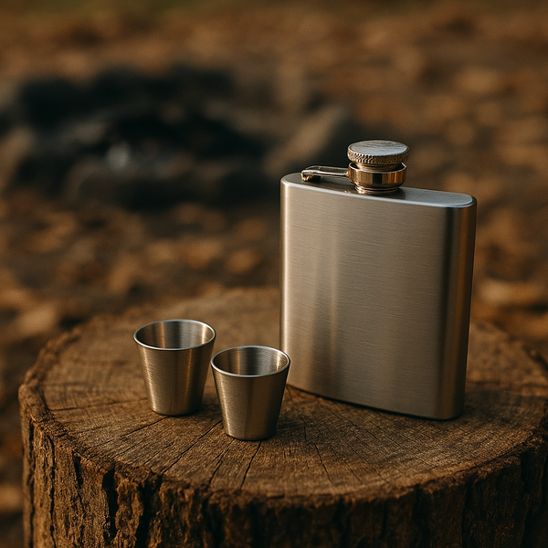 PETACA DE ACERO INOXIDABLE RECOPETE 235 ML