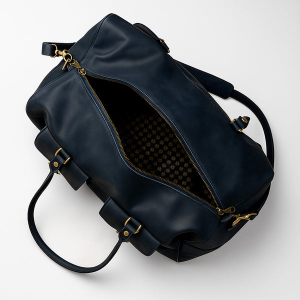 BOLSO DE VIAJE DE CUERO TRAVEL BLACK + Tarjetero Protect Antiscan de REGALO + Envío GRATIS para la RM