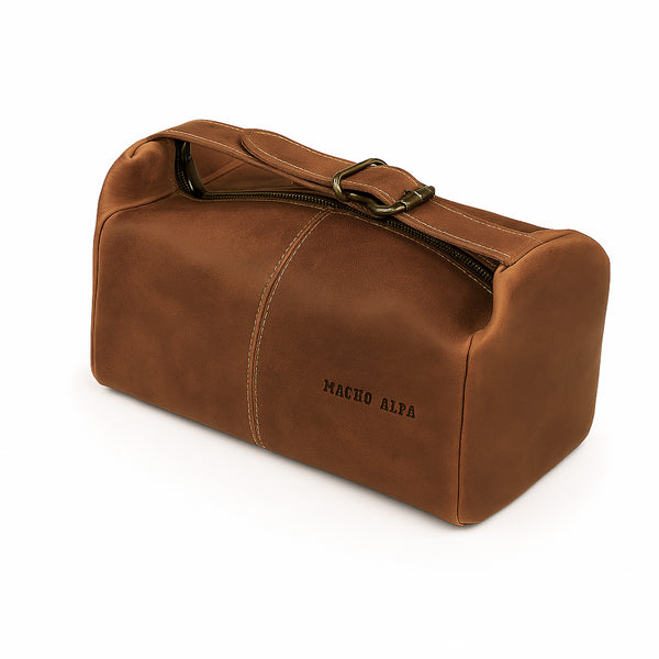 NECESER CUERO TRAVESÍA ARTESANAL