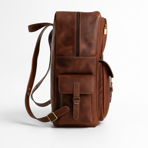 MOCHILA DE VIAJE DE CUERO EXPEDITION