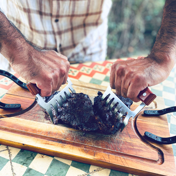 GARRA DE ACERO PARA CARNE BEAR