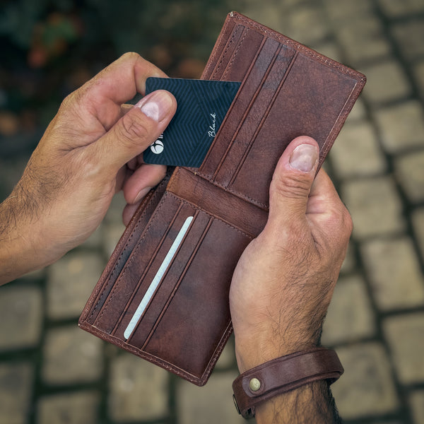 BILLETERA DE CUERO HOMBRE URBAN