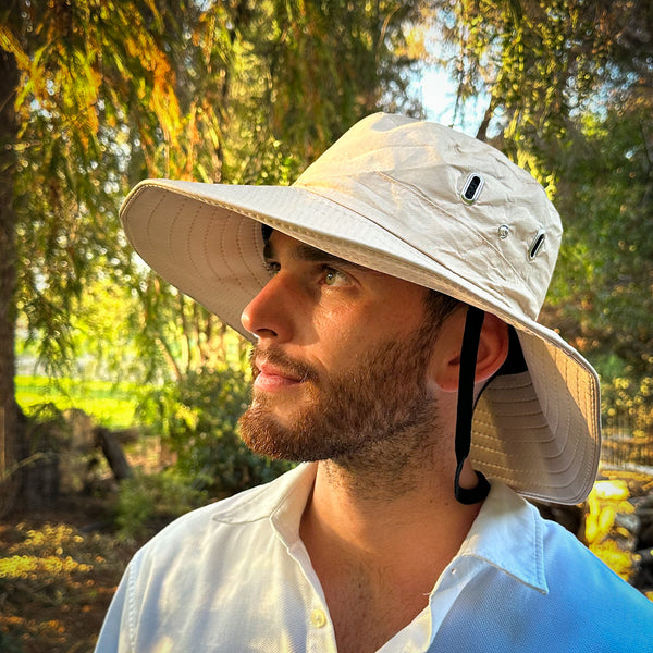 SOMBRERO DE TREKKING IMPERMEABLE 2 EN 1