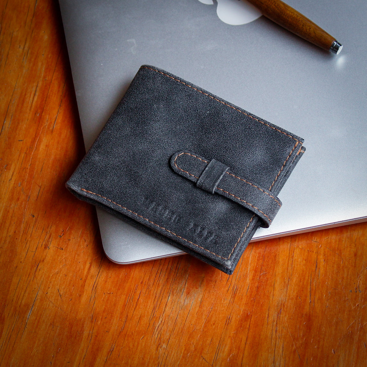 BILLETERA RUSTIC GREY