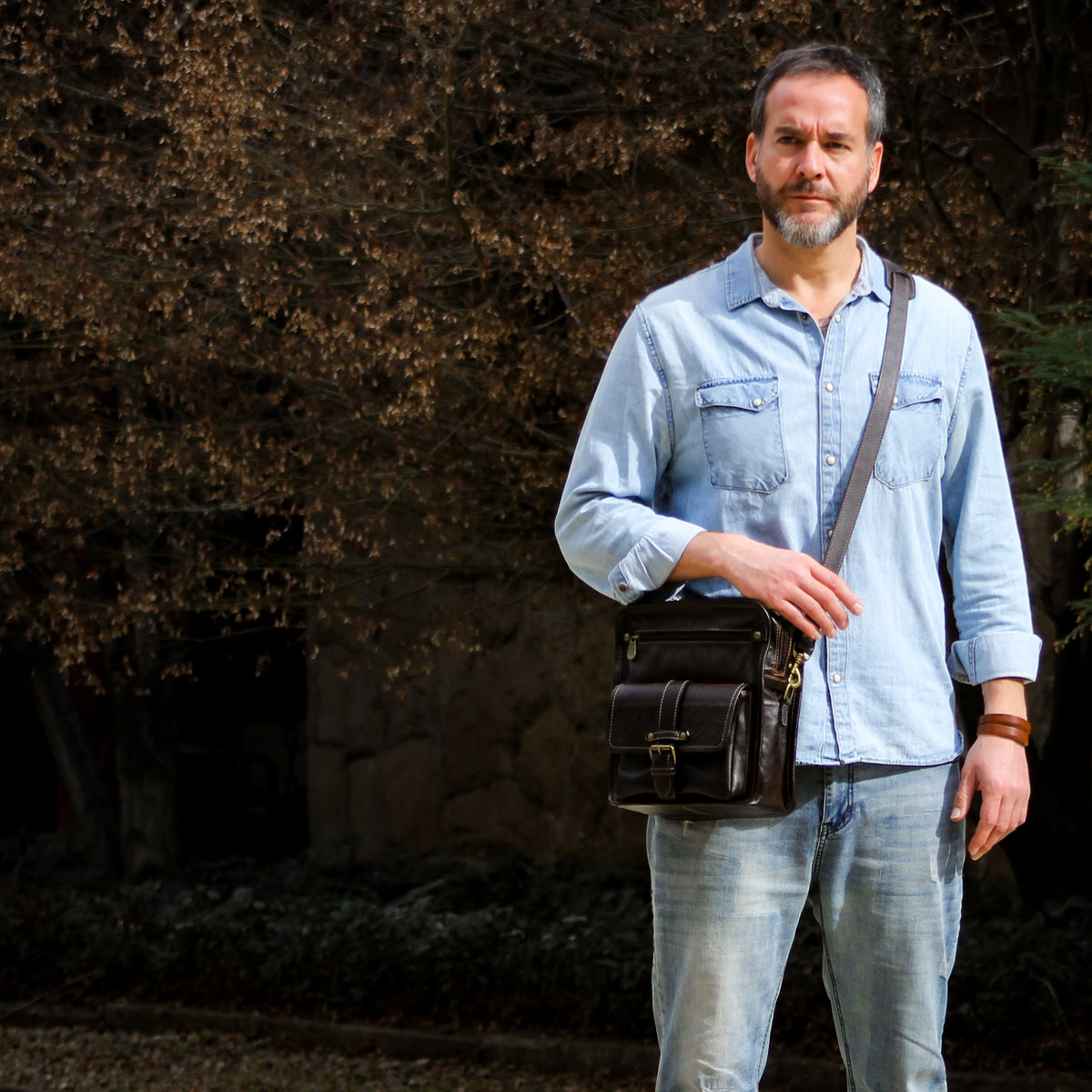 MALETÍN CUERO MINI CAMPUS