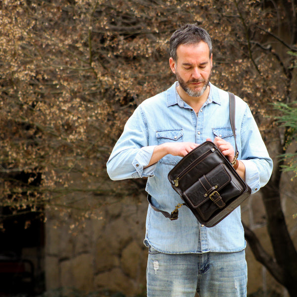 MALETÍN CUERO MINI CAMPUS