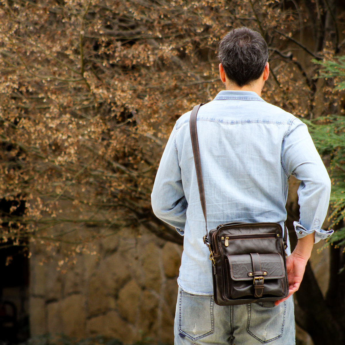 MALETÍN CUERO MINI CAMPUS