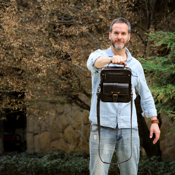 MALETÍN CUERO MINI CAMPUS