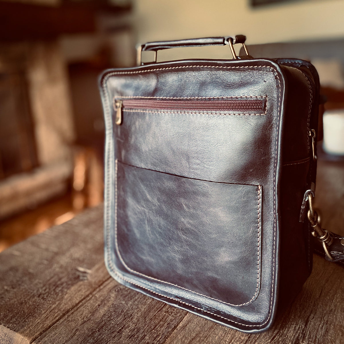 MALETÍN CUERO MINI CAMPUS