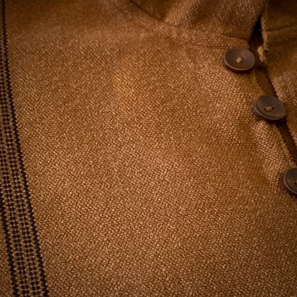 PONCHO ALPACA HOMBRE CAFÉ-NEGRO