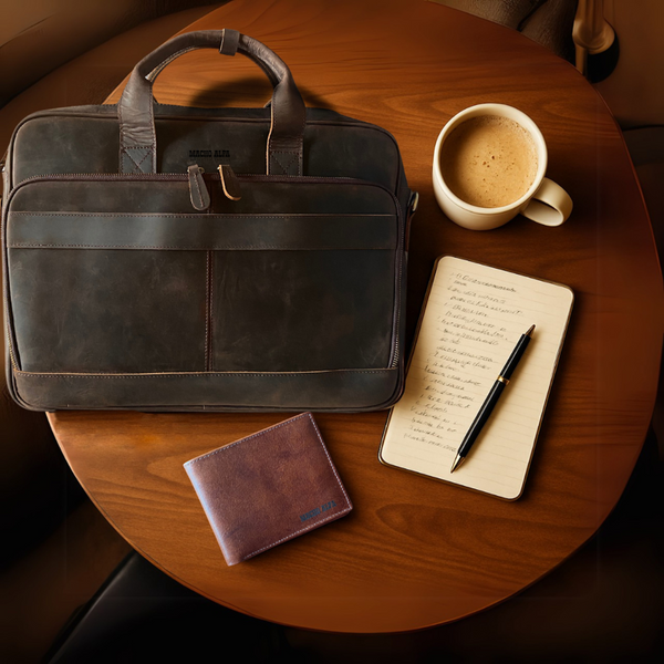 MALETÍN DE CUERO HOMBRE OXFORD