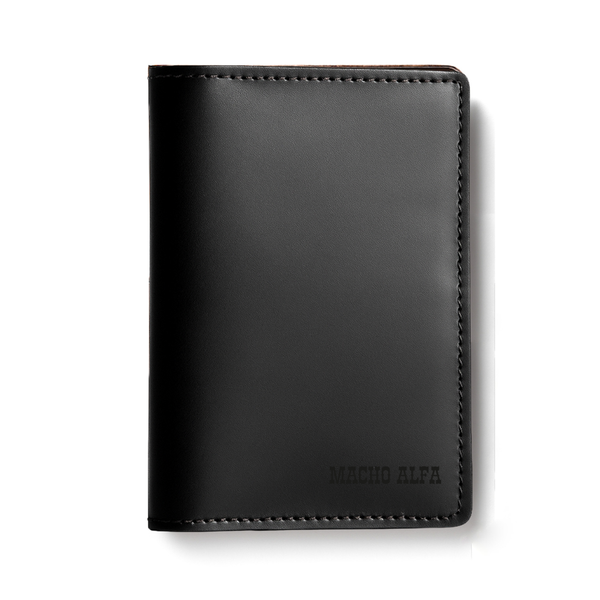 PORTA PASAPORTE CUERO CLASS