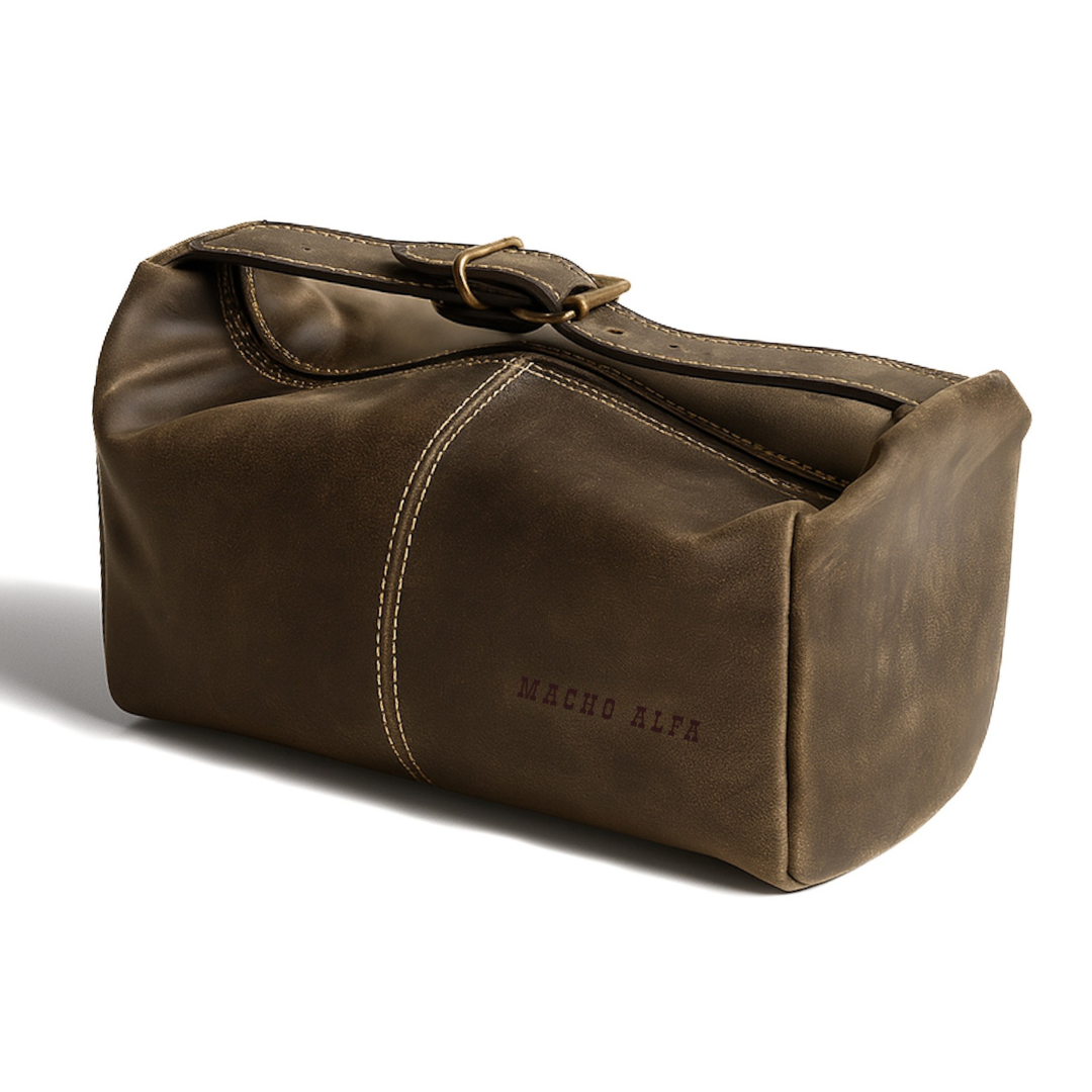 NECESER CUERO TRAVESÍA ARTESANAL