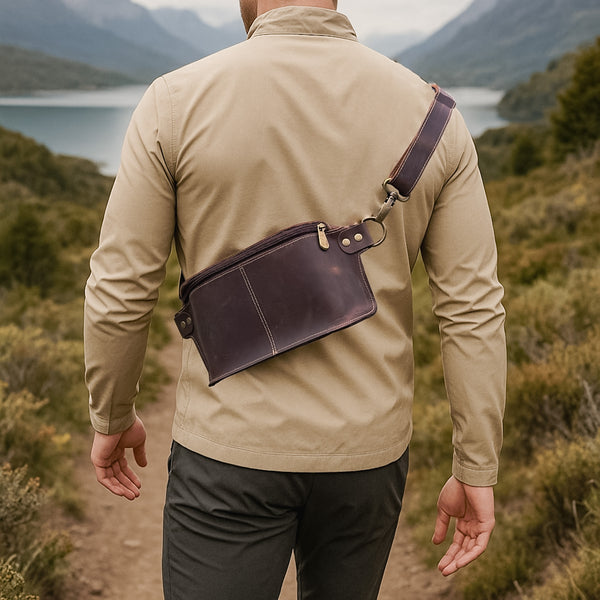 BANANO DE CUERO HOMBRE IRISH