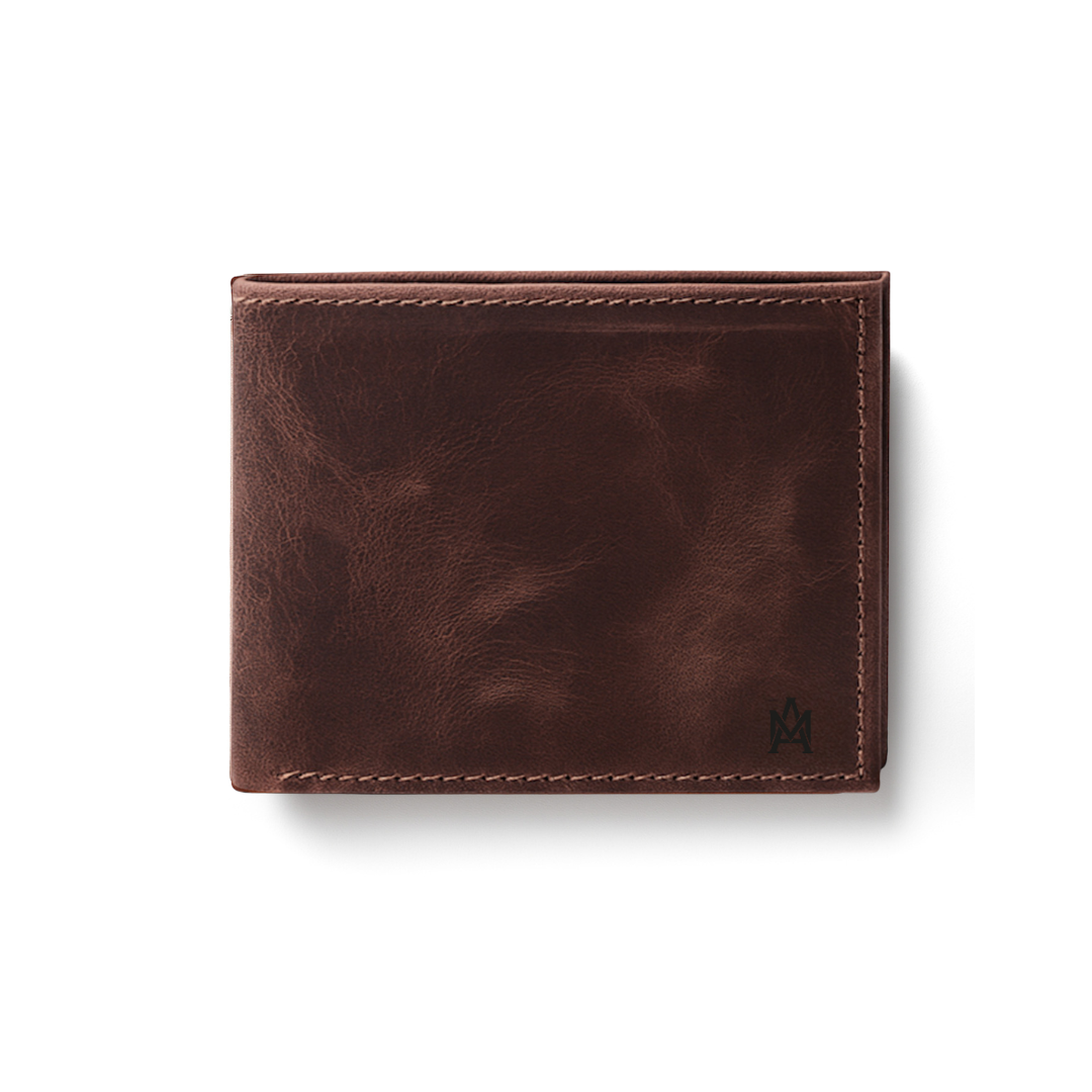 BILLETERA DE CUERO RUSTIC