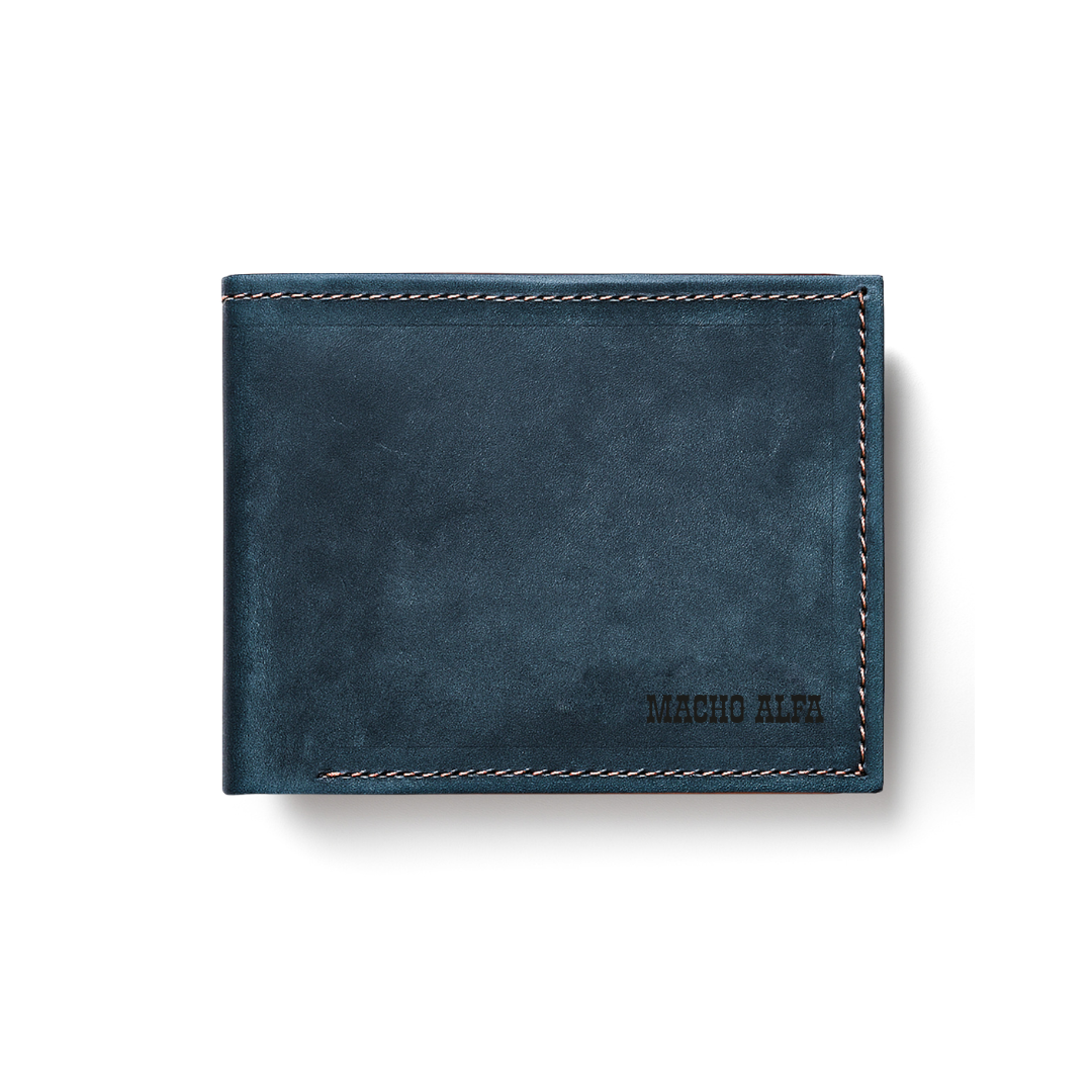 BILLETERA DE CUERO RUSTIC