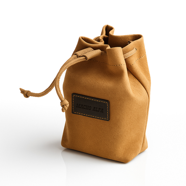 JUEGO DE CACHOS DE CUERO ARTESANAL (6 PIEZAS)