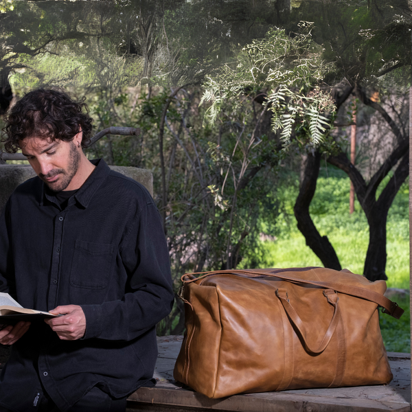 BOLSO DE VIAJE DE CUERO VENTURE