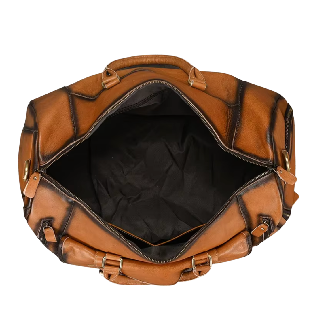 BOLSO DE VIAJE CUERO MILANO