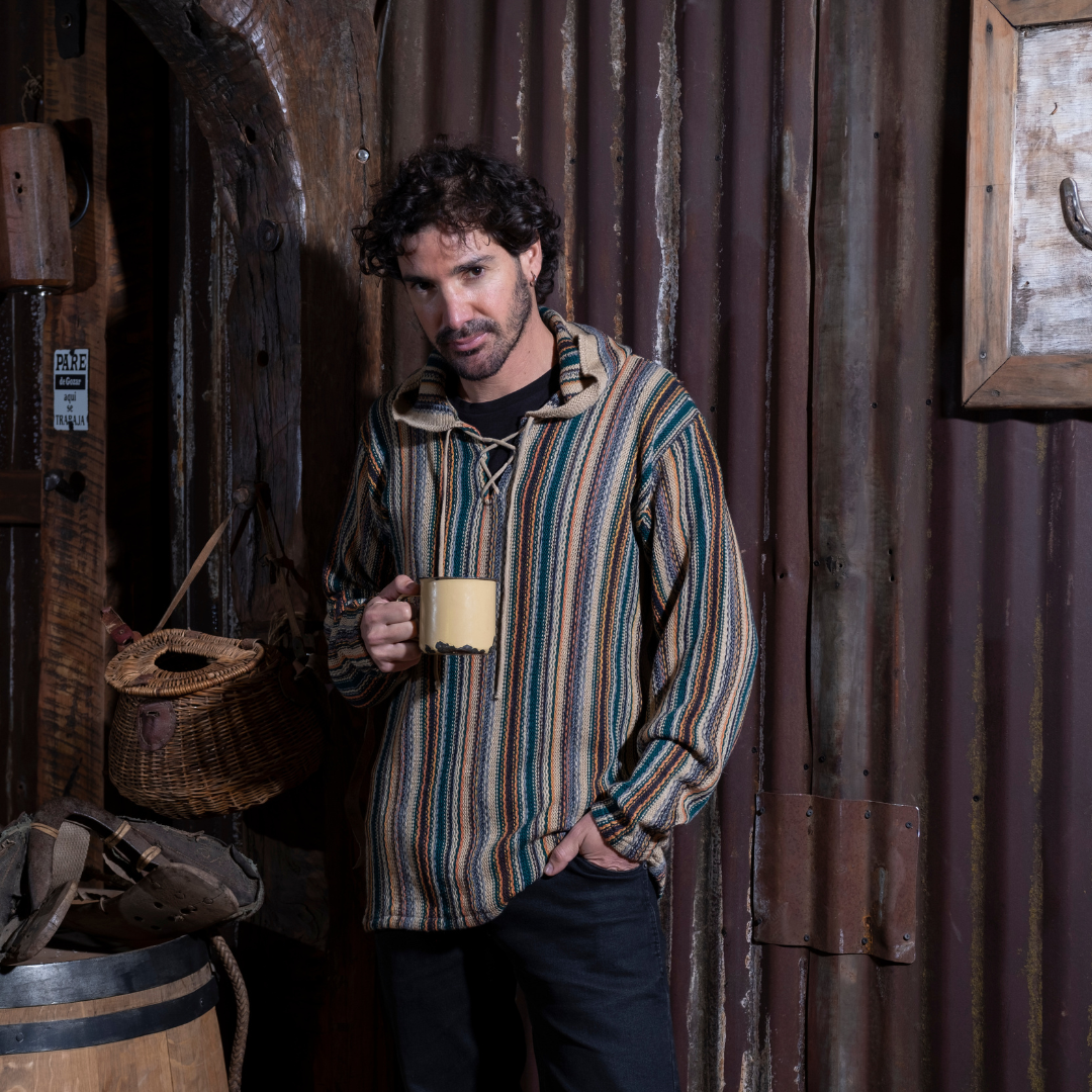 CHALECO SURFISTA BEIGE