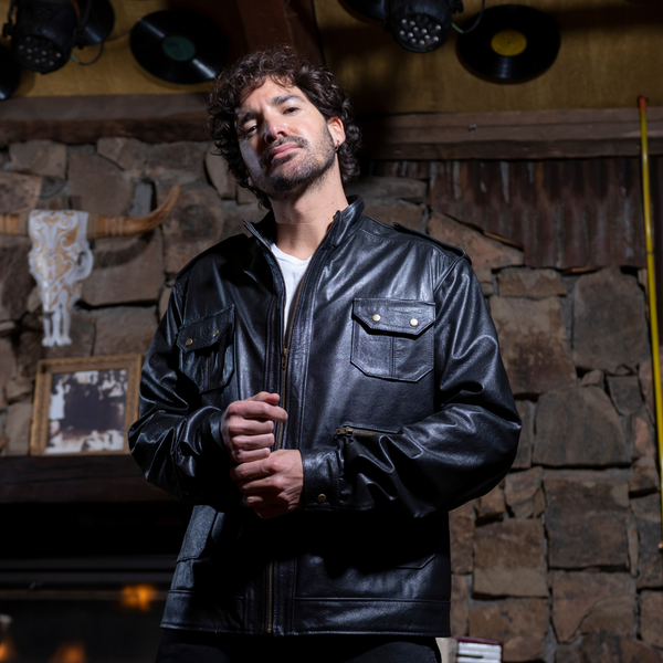 CHAQUETA DE CUERO MAVERICK