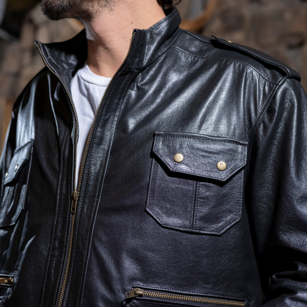 CHAQUETA DE CUERO MAVERICK