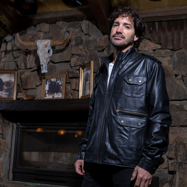 CHAQUETA DE CUERO MAVERICK