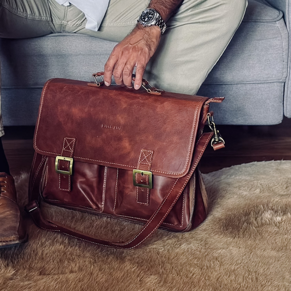 MALETIN DE CUERO EXECUTIVE