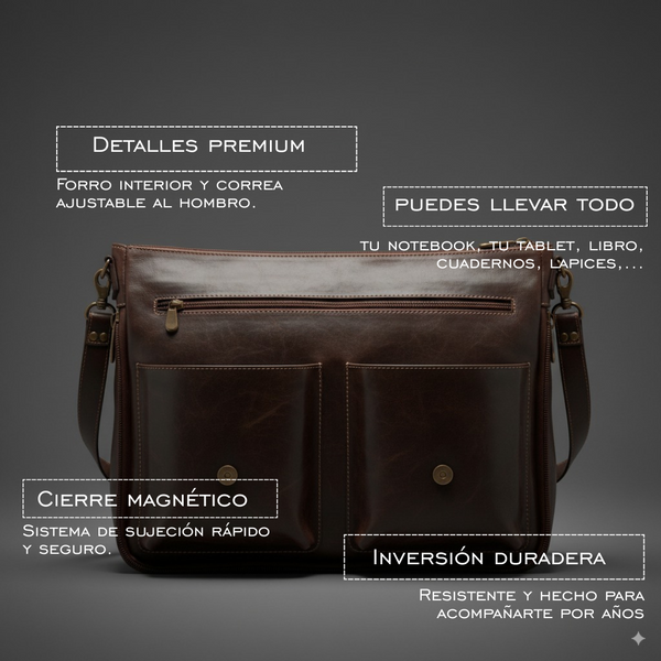 MALETIN DE CUERO EXECUTIVE