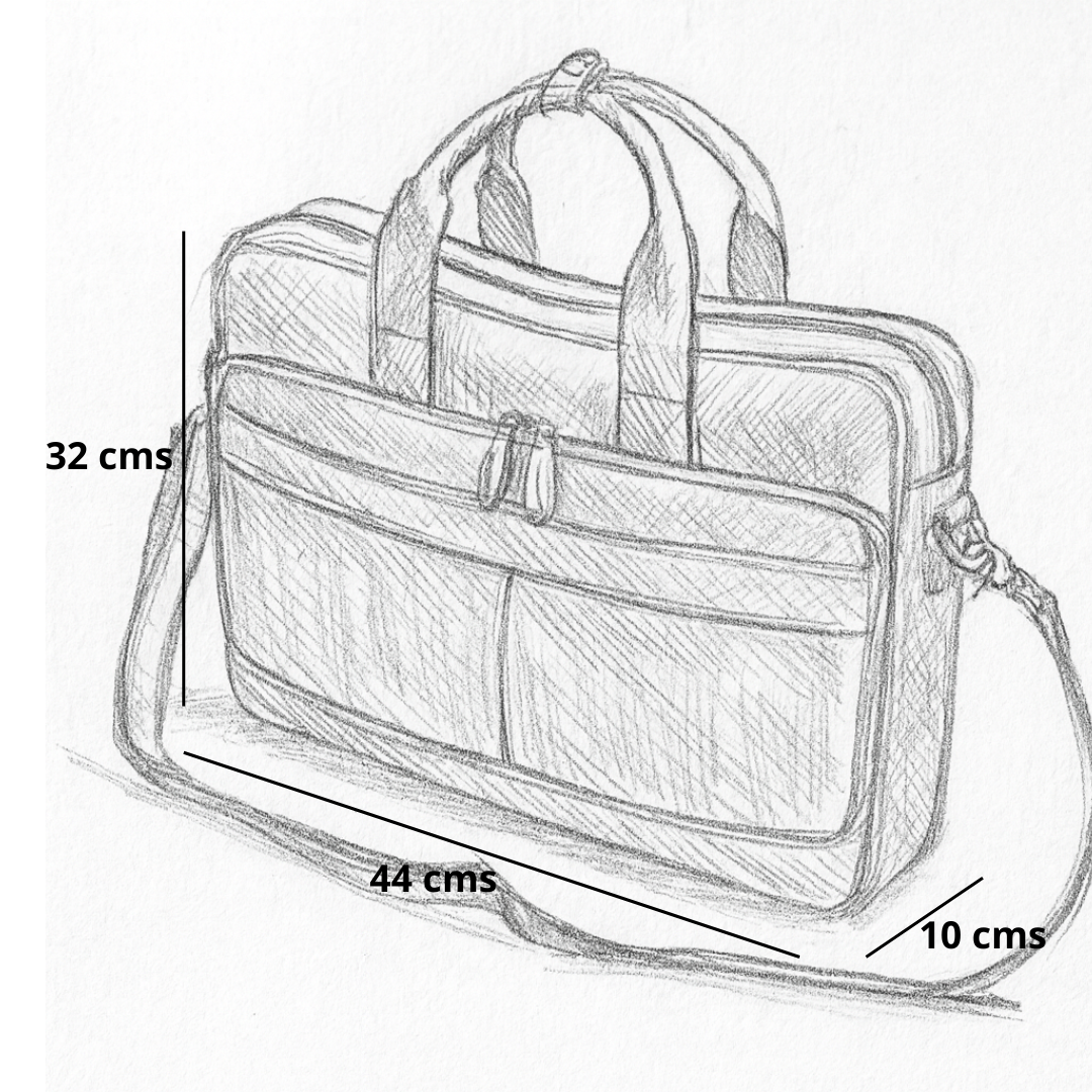 MALETÍN DE CUERO HOMBRE OXFORD