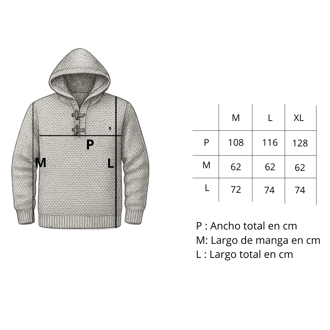 CHALECO DE LANA NATURAL SKYE BONE