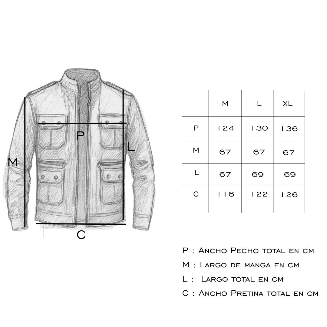 CHAQUETA DE CUERO MAVERICK