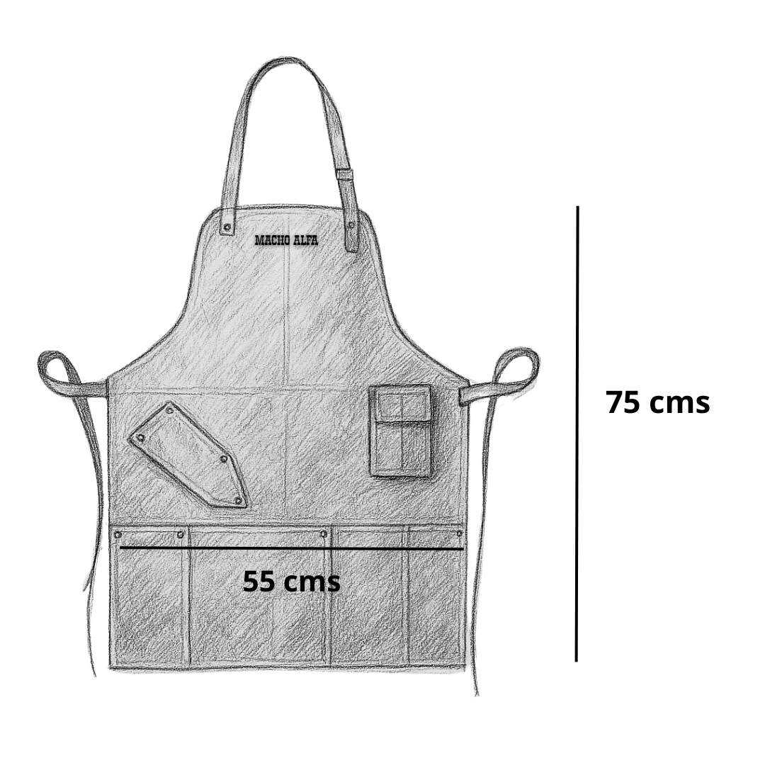 PECHERA ASADOR CUERO