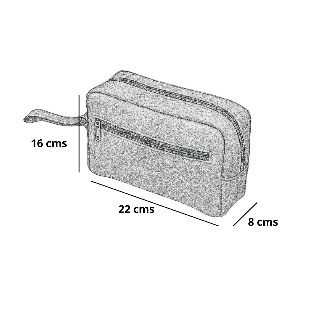 NECESER DE CUERO ADVENTURE BLACK