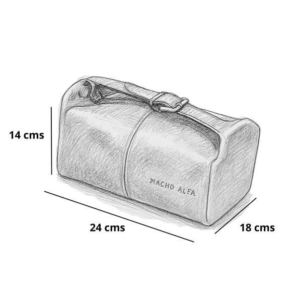 NECESER CUERO TRAVESÍA ARTESANAL